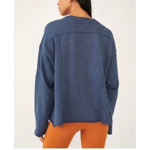 Free People Movement Play On Half Snap Pullover - Picture 2 of 11